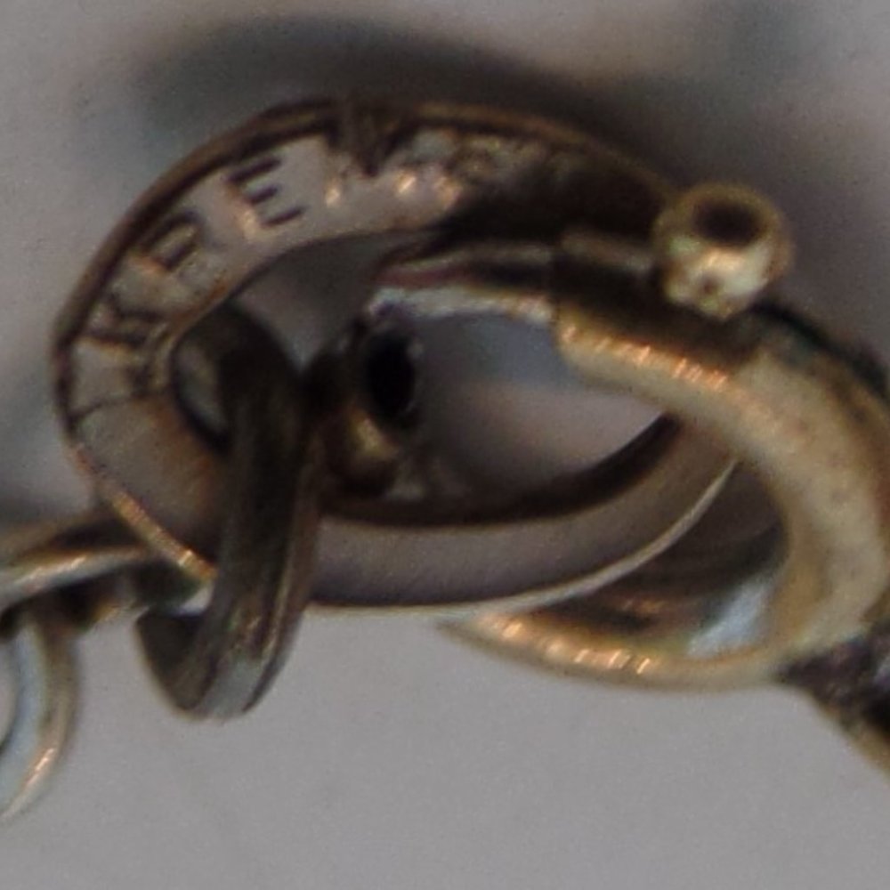 VINTAGE PREMIER DESIGNS *MIRA* SILVER & GOLD-PLATED NECKLACE EXTENDER/SLIDE 22" - Picture 9 of 15